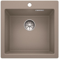 BLANCO 521675 Sink Pleon 5 tartufo InFino without eccentric Silgranit PuraDur