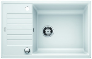 BLANCO 523267 Sink Zia XL 6 S Compact white with Silgranit PuraDur eccentric