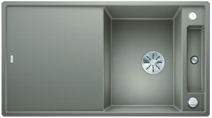 BLANCO 523222 Sink Axia III 5 S tartufo InFino with eccentric Silgranit PuraDur