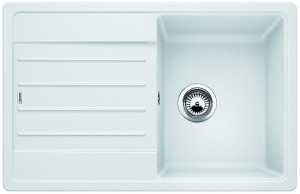 BLANCO 522203 Sink Legra 45 S white without eccentric Silgranit