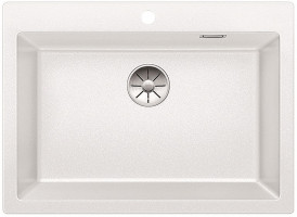 BLANCO 523047 Sink Pleon 8 white InFino without eccentric Silgranit PuraDur