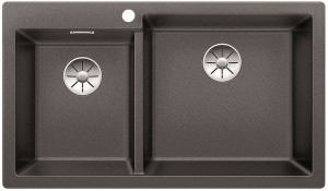 BLANCO 523057 Sink Pleon 9 anthracite InFino without eccentric Silgranit PuraDur