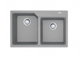 FRANKE Sink UBG 620-78 gray stone 780x500