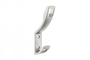 TULIP Hook Rokos satin nickel + screws