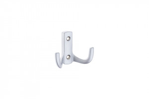 TULIP hook Marcel satin chrome + screws