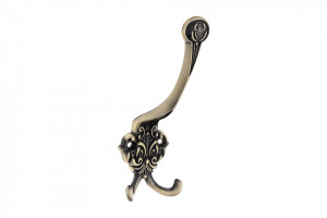 TULIP hook Orio XL old brass + screws