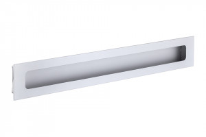 TULIP Handle Rulida 128 anodised aluminium + screws