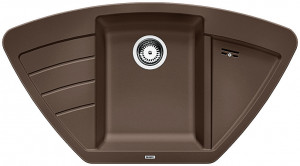 BLANCO 515074 Zia 9 E coffee sink SILGRANIT® PuraDur® without eccentric