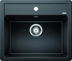 BLANCO 526084 sink LEGRA 6 black SILGRANIT® without eccentric