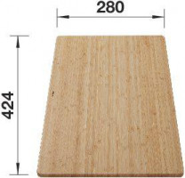 BLANCO 239449 accessories Cutting board SOLIS 424x280 bamboo