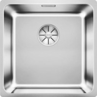 BLANCO 526118 Sink SOLIS 400 IF InFino without eccentric brushed stainless steel