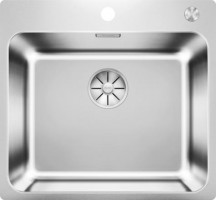 BLANCO 526124 Sink SOLIS 500 IF/A InFino with PushControl brushed stainl. steel