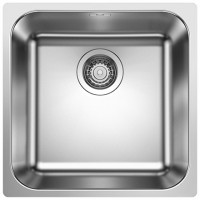 BLANCO 526350 Sink SUPRA 400-IF R12 without eccentric brushed stainless steel