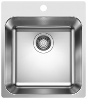 BLANCO 526352 Sink SUPRA 400-IF/A R12 without eccentric brushed stainless steel