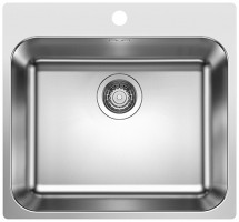 BLANCO 526354 Sink SUPRA 500-IF/A R12 without eccentric brushed stainless steel