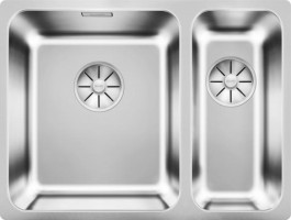 BLANCO 526129 Sink SOLIS 340/180 U InFino without eccentric brushed stainl.steel