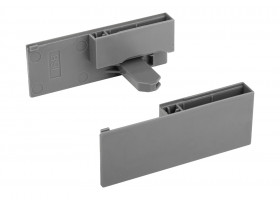 StrongMax 16/18 holders for the glass front of the inner drawer 89, dark grey