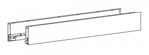 HETTICH 9255000 AvanTech You sides 77/400 silver L