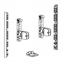 HETTICH 9257612 AvanTech You front connectors drawers sides+front 139 silver