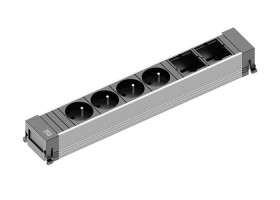 BACHMANN 916.1110 socket unit 4x 230V + 2x free module