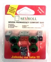 SEVROLL 10203 Comfort upper trolley 18mm - 2 pcs