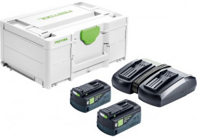 FESTOOL 577075 Napájecí sada SYS 18V 2x5,2/TCL 6 DUO