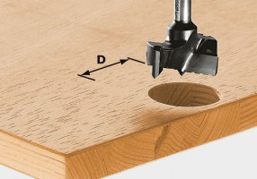 FESTOOL 491070 Hinge location cutter HW S8 D15