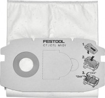 FESTOOL 498411 SELFCLEAN filter bag SC FIS-CT MIDI/5