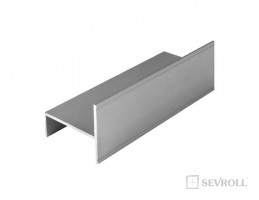 SEVROLL 02382 Everest guide rail 3m silver