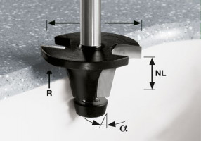 FESTOOL 492671 Basin cutter HW R6.35/25/6° ss S12