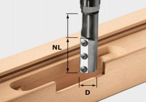 FESTOOL 497455 Groove cutter with reversible blades HW KN D20/50 WP/K