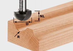 FESTOOL 490983 Flute cutter HW S8 R4