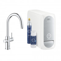 GROHE 31541000 Blue Home starter set C-outlet chrome