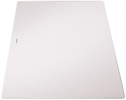 BLANCO 234045 Glass cutting board white for sink AXIA III 497x350