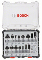 BOSCH 2607017471 15-piece set of cutters with shank dia. 6 mm