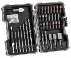 BOSCH 2607017565 Set of 35 metal drills and screwdriver bits Extra Hard