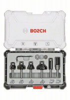 BOSCH 2607017468 6-piece cutter set with 6mm shank Trim&Edging