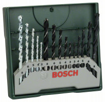 BOSCH 2607019675 15-piece set Mini-X-Line mix