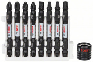 BOSCH 2608522345 Impact Control screwdriver bit set, 9 pcs