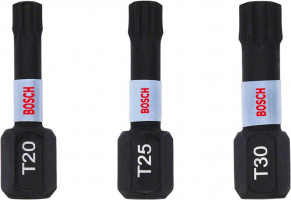 BOSCH 2608522479 Impact Control T screwdriver bits, 3 pcs