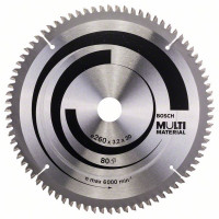 BOSCH 2608641204 Saw blade Multi Material 260 x 30 x 3.2 mm; 80