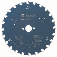 BOSCH 2608644022 Saw blade Expert for Wood 165 x 20 x 2.6 mm, 24