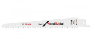 BOSCH 2608656259 Saw blade for tail saw 100 pcs, S 611 DF Heavy Wood and Metal