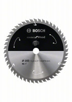 BOSCH 2608837683 Saw blade Standard for Wood for AKU p. 165×1.5×15.875mm, 48