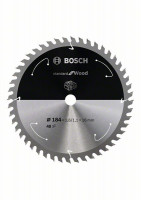 BOSCH 2608837699 Saw blade Standard for Wood for battery saws 184×1.6×16mm, 48