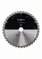 BOSCH 2608837734 Saw blade Standard for Wood for battery saws 254×2.2×30mm, 40