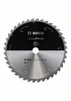 BOSCH 2608837741 Saw blade Standard for Wood for battery saws 305×2.2×30mm, 40