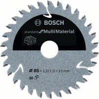 BOSCH 2608837752 Saw blade Standard for MultiMaterial for AKU p. 85×1.5×15mm, 30