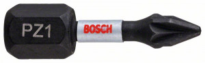 BOSCH 2608522400 Impact Control PZ1 screwdriver bits, 2 pcs