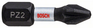 BOSCH 2608522401 Impact Control PZ2 screwdriver bits, 2 pcs